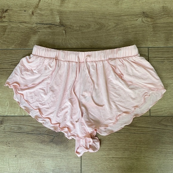 Free People Pants - NWT free people baby pink essential sleep short